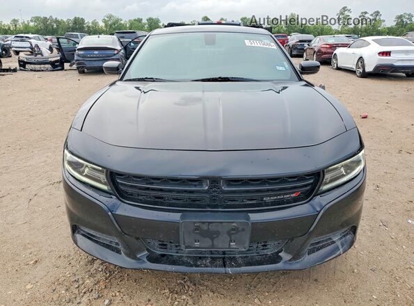 2C3CDXBG8MH540416 2021 DODGE CHARGER Black Front view