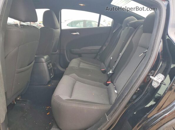 2C3CDXBG8MH540416 2021 DODGE CHARGER Black Rear seats view