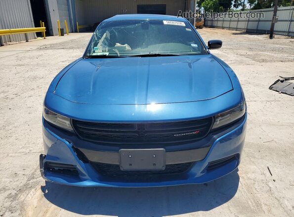 2C3CDXBG8MH576915 2021 DODGE CHARGER Blue Widok z przodu