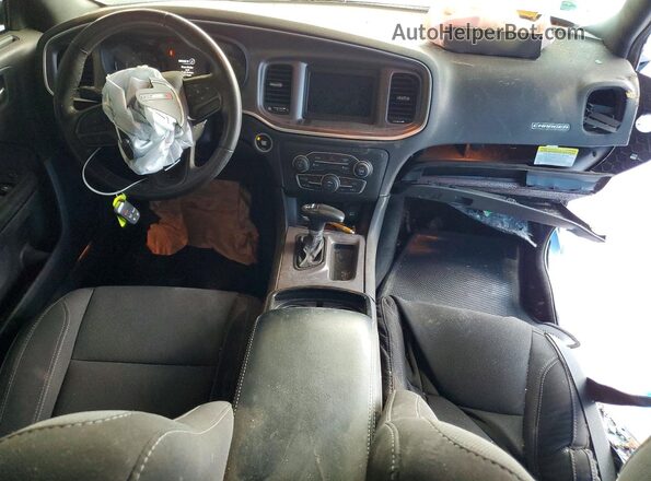 2C3CDXBG8MH576915 2021 DODGE CHARGER Blue Widok deski rozdzielczej