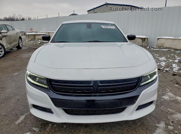 2C3CDXBG8MH607984 2021 DODGE CHARGER White წინა ხედი