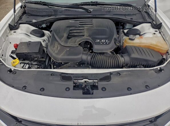 2C3CDXBG8MH607984 2021 DODGE CHARGER White უკანა სალონის ხედი