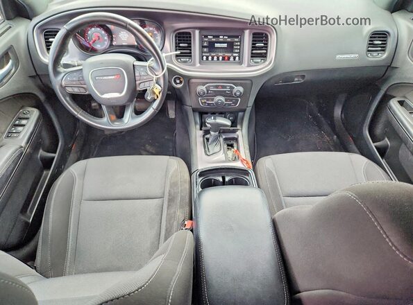 2C3CDXBG8MH608424 2021 DODGE CHARGER Green Вид панелі приладів