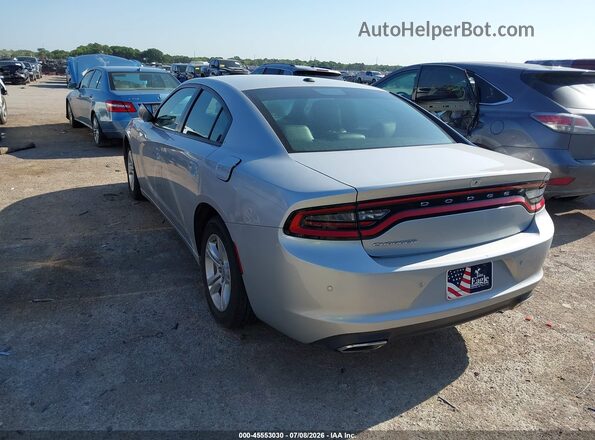 2C3CDXBG8MH628205 2021 DODGE CHARGER Silver Tył lewy