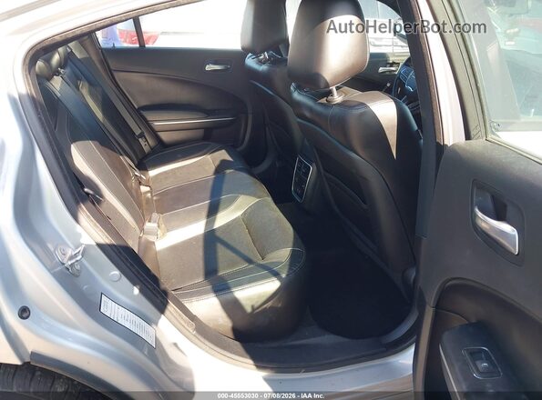 2C3CDXBG8MH628205 2021 DODGE CHARGER Silver Widok naklejki z numerem VIN
