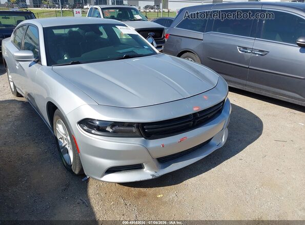 2C3CDXBG8MH628205 2021 DODGE CHARGER Silver Widok z przodu