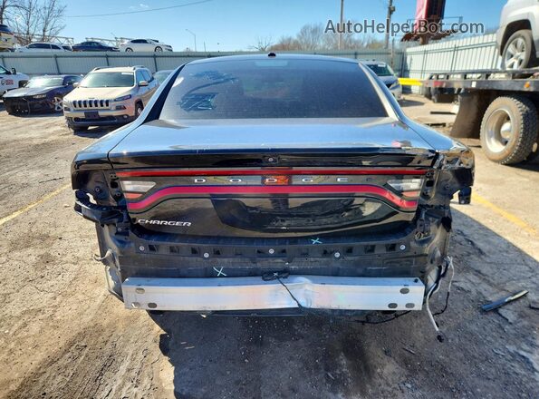 2C3CDXBG8MH628382 2021 DODGE CHARGER Black Rear view