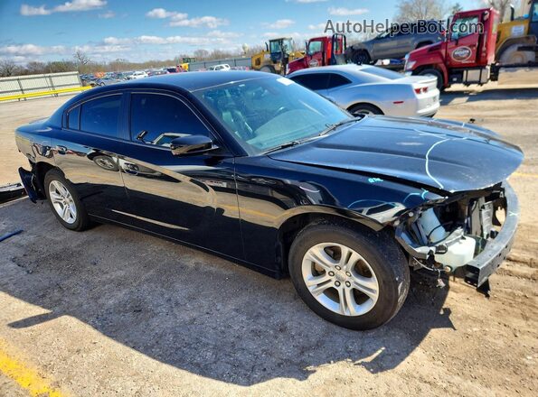 2C3CDXBG8MH628382 2021 DODGE CHARGER Black Front right