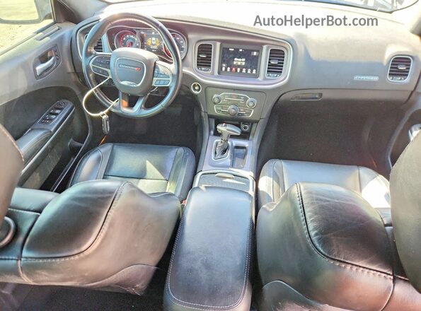2C3CDXBG8MH628382 2021 DODGE CHARGER Black Dashboard view