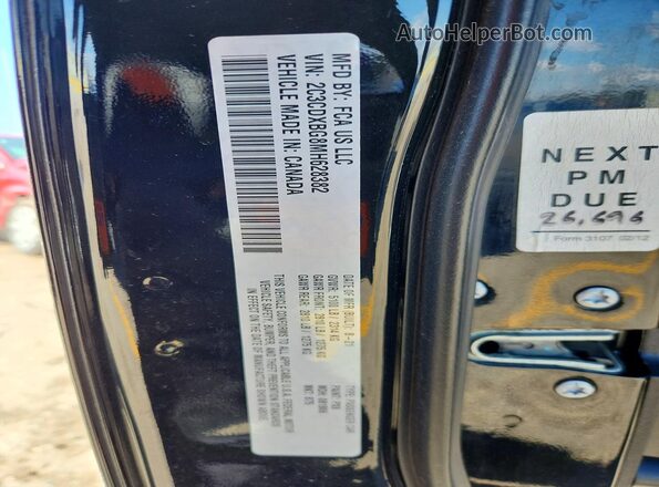 2C3CDXBG8MH628382 2021 DODGE CHARGER Black VIN sticker view