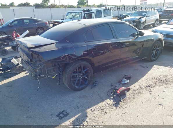 2C3CDXBG8NH120382 2022 DODGE CHARGER Черный Задняя правая четверть