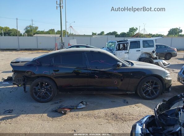 2C3CDXBG8NH120382 2022 DODGE CHARGER Черный Вид задней части салона