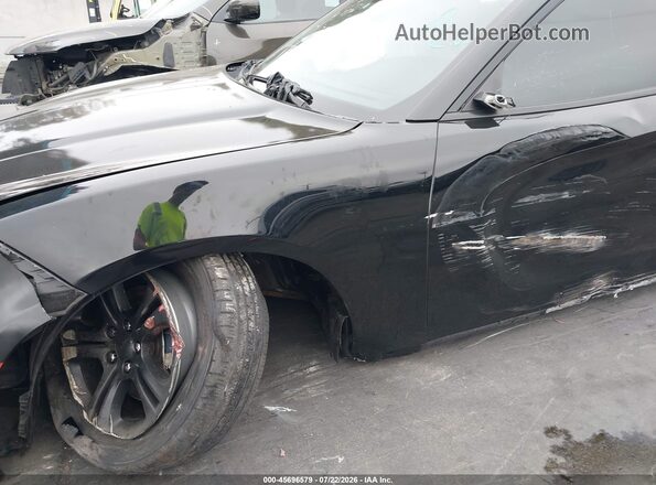 2C3CDXBG8NH144925 2022 DODGE CHARGER Black Widok z przodu