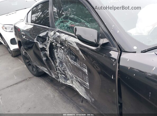 2C3CDXBG8NH144925 2022 DODGE CHARGER Black Widok deski rozdzielczej