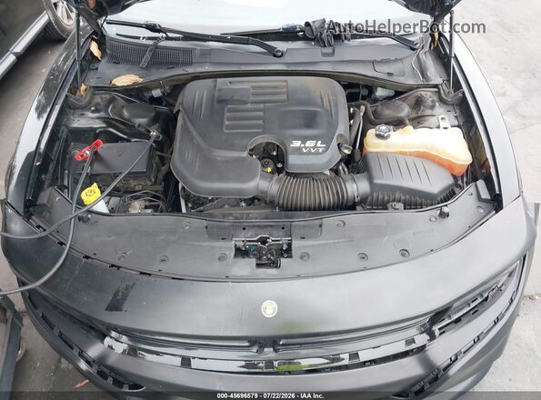2C3CDXBG8NH144925 2022 DODGE CHARGER Black Widok z tyłu
