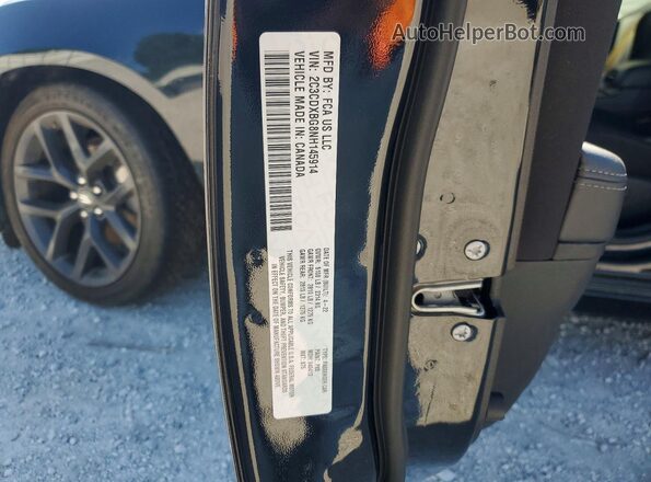 2C3CDXBG8NH145914 2022 DODGE CHARGER Black Vista del compartimento del motor