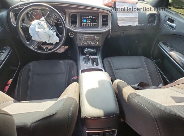 2C3CDXBG8NH201186 2022 DODGE CHARGER Silver Dashboard view