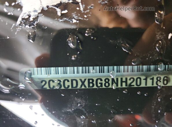 2C3CDXBG8NH201186 2022 DODGE CHARGER Silver Engine compartment view