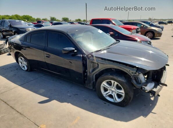 2C3CDXBG8NH212849 2022 DODGE CHARGER Black Front right
