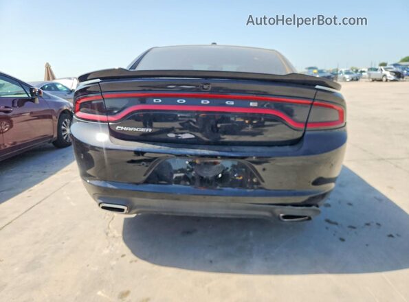 2C3CDXBG8NH212849 2022 DODGE CHARGER Black Rear view