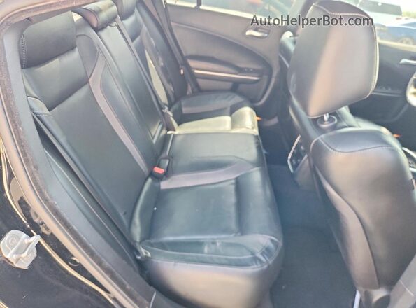 2C3CDXBG8NH212849 2022 DODGE CHARGER Black Rear seats view