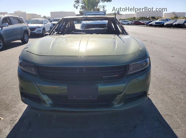 2C3CDXBG8NH219915 2022 DODGE CHARGER Green Vista frontal