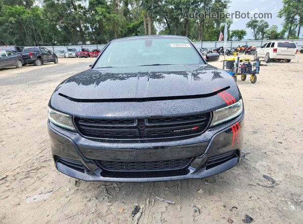 2C3CDXBG8NH243454 2022 DODGE CHARGER Black Դիմացի տեսք