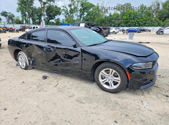 2C3CDXBG8NH243454 2022 DODGE CHARGER Black Առջևի աջ