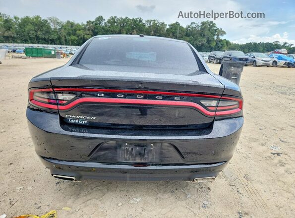 2C3CDXBG8NH243454 2022 DODGE CHARGER Black Հետևի տեսք