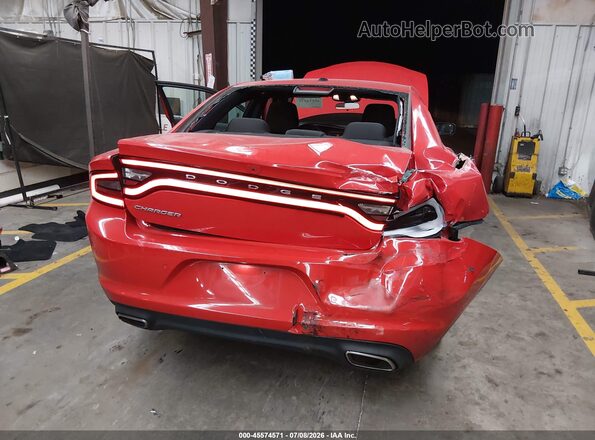 2C3CDXBG8NH248251 2022 DODGE CHARGER Red Вид спереду