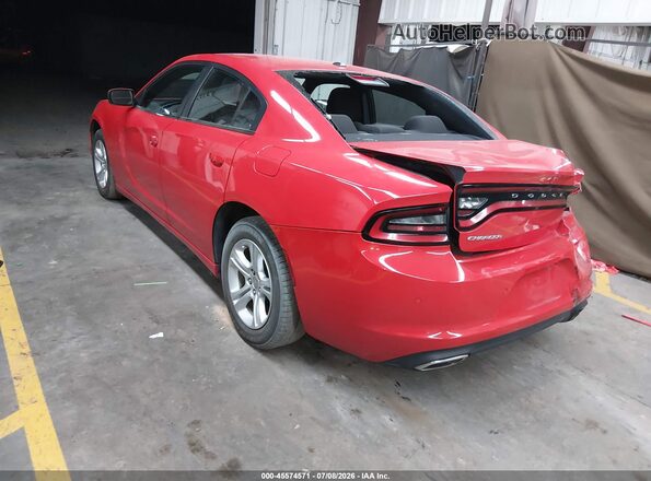 2C3CDXBG8NH248251 2022 DODGE CHARGER Red Задня ліва чверть