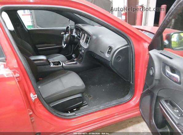 2C3CDXBG8NH248251 2022 DODGE CHARGER Red Вид салону спереду