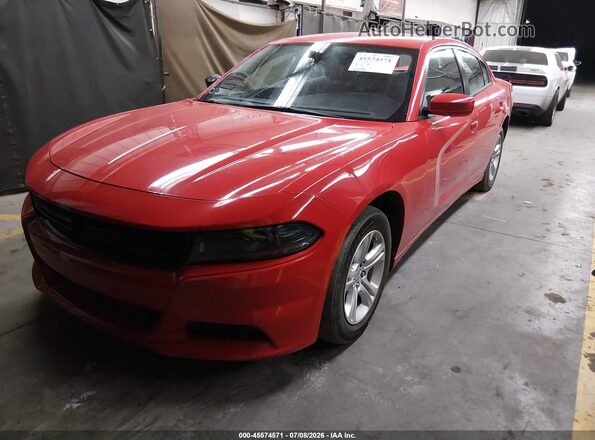 2C3CDXBG8NH248251 2022 DODGE CHARGER Red Передня ліва чверть