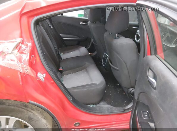 2C3CDXBG8NH248251 2022 DODGE CHARGER Red Вид наклейки з VIN-кодом
