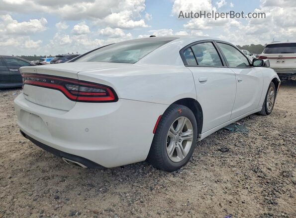 2C3CDXBG8NH261291 2022 DODGE CHARGER White Задня права чверть