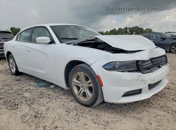 2C3CDXBG8NH261291 2022 DODGE CHARGER White Передня права чверть