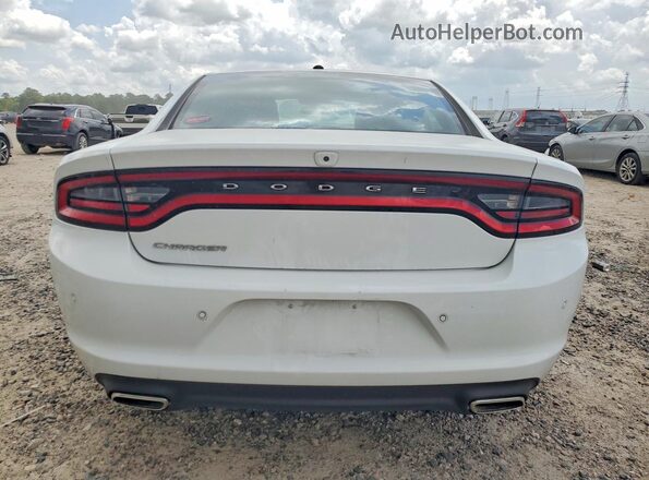 2C3CDXBG8NH261291 2022 DODGE CHARGER White Вид ззаду