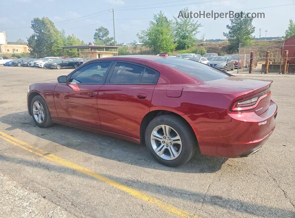 2C3CDXBG8PH656686 2023 DODGE CHARGER Burgundy Tył lewy
