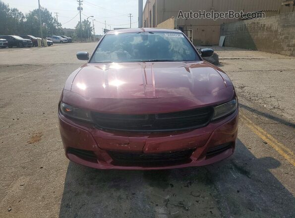 2C3CDXBG8PH656686 2023 DODGE CHARGER Burgundy Widok z przodu