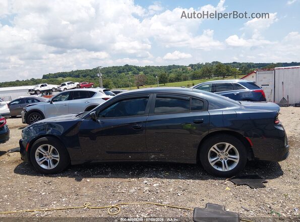 2C3CDXBG9GH103030 2016 DODGE CHARGER Black Rear interior view