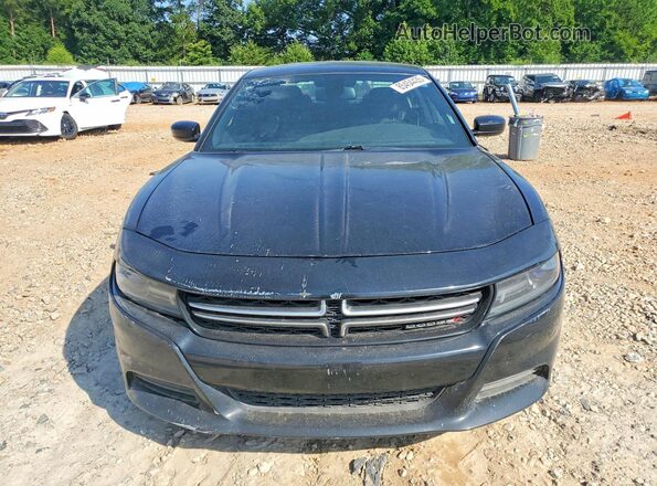 2C3CDXBG9GH122905 2016 DODGE CHARGER Black Front view