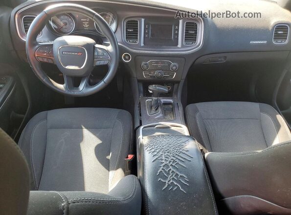 2C3CDXBG9GH122905 2016 DODGE CHARGER Black Dashboard view