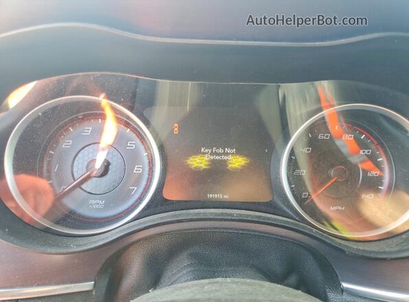 2C3CDXBG9GH122905 2016 DODGE CHARGER Black Instrument cluster view