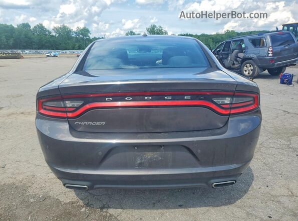 2C3CDXBG9GH210966 2016 DODGE CHARGER Beige Rear view