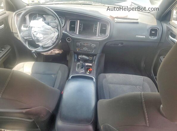 2C3CDXBG9GH210966 2016 DODGE CHARGER Beige Dashboard view