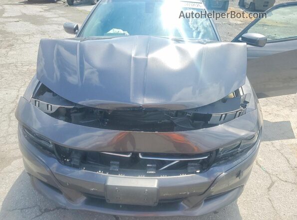 2C3CDXBG9GH210966 2016 DODGE CHARGER Beige Rear interior view