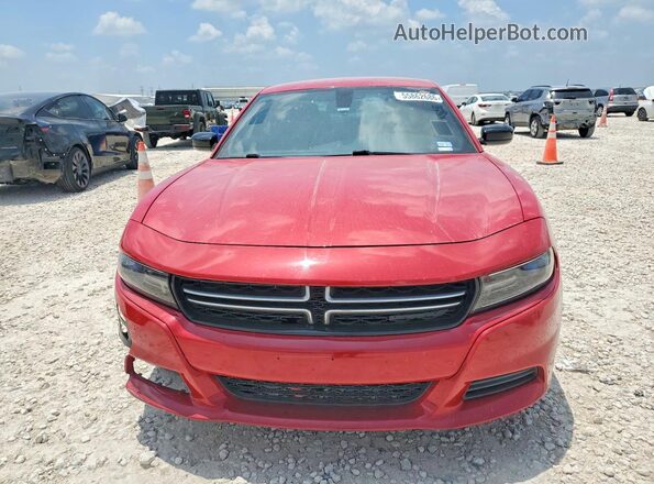 2C3CDXBG9GH228321 2016 DODGE CHARGER Красный Вид спереди