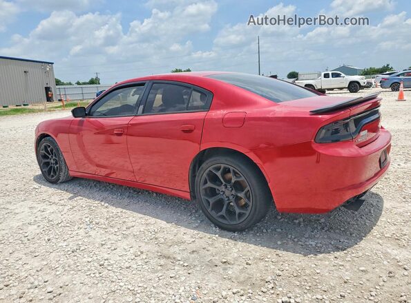 2C3CDXBG9GH228321 2016 DODGE CHARGER Красный Задняя левая четверть