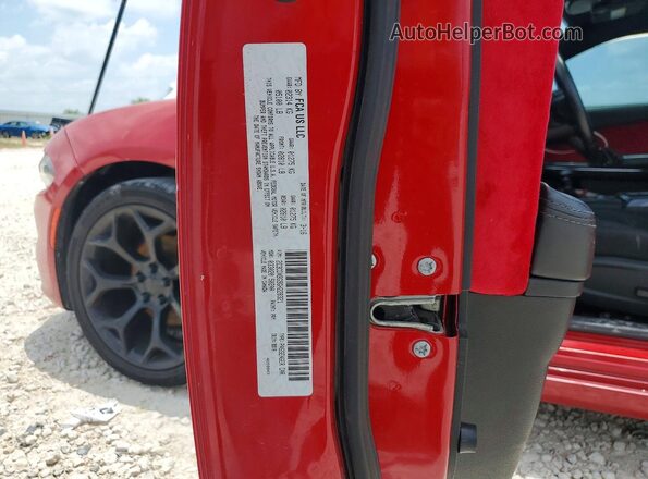2C3CDXBG9GH228321 2016 DODGE CHARGER Красный Вид подкапотного пространства