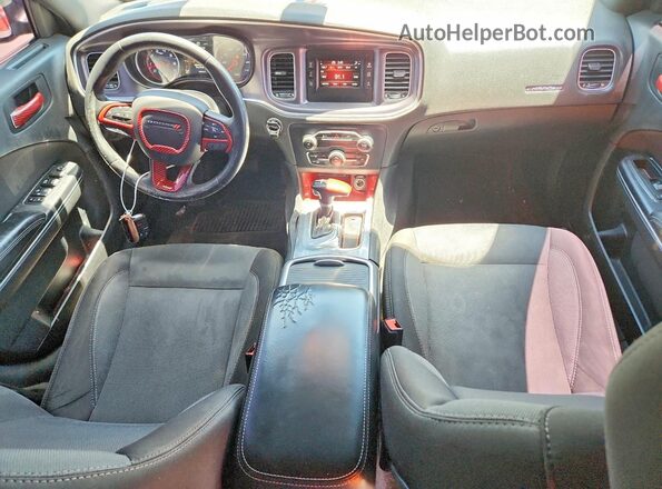 2C3CDXBG9GH228383 2016 DODGE CHARGER Синий Вид панели приборов